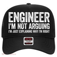 Engineer I'm Not Arguing Just Explaining Why I'm Right Premium Hat thumb 0