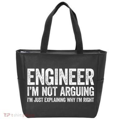 Engineer I'm Not Arguing Just Explaining Why I'm Right Premium Tote Bag