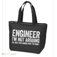 Engineer I'm Not Arguing Just Explaining Why I'm Right Premium Tote Bag thumb 3