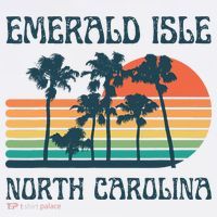 Emerald Isle North Carolina Beach Summer Vacation Vintage T-Shirt thumb 7