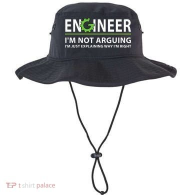 Engineer Im Not Arguing Funny Engineering Quote Engineers Bucket Hat