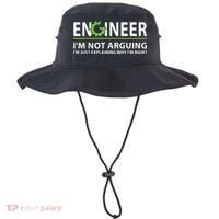 Engineer Im Not Arguing Funny Engineering Quote Engineers Bucket Hat thumb 0