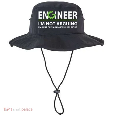 Engineer Im Not Arguing Funny Engineering Quote Engineers Bucket Hat