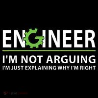 Engineer Im Not Arguing Funny Engineering Quote Engineers Coaster thumb 2