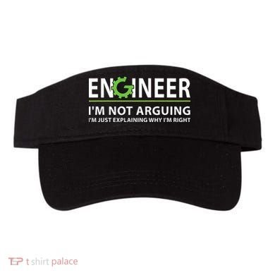 Engineer Im Not Arguing Funny Engineering Quote Engineers Visor
