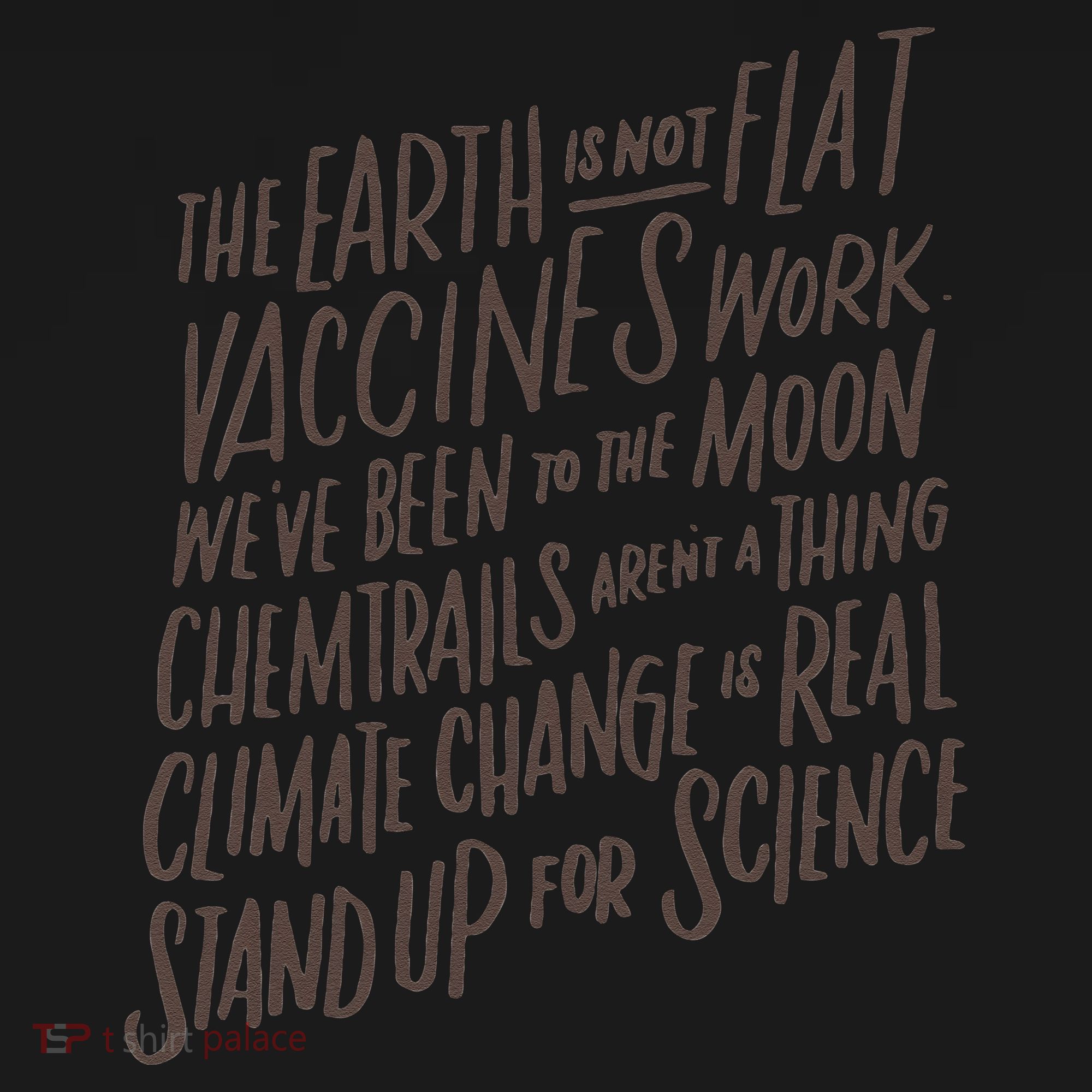 Earth Is Not Flat Stand Up For Science Teacher Coaster