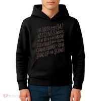 Earth Is Not Flat Stand Up For Science Teacher Kids Hoodie thumb 4