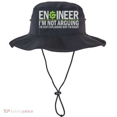 Engineer I'm Not Arguing Funny Engineering Quote Engineers Bucket Hat