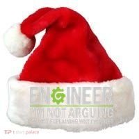 Engineer I'm Not Arguing Funny Engineering Quote Engineers Santa Hat thumb 0