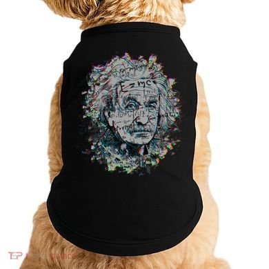 Einstein Paint Splatter Doggie Tank