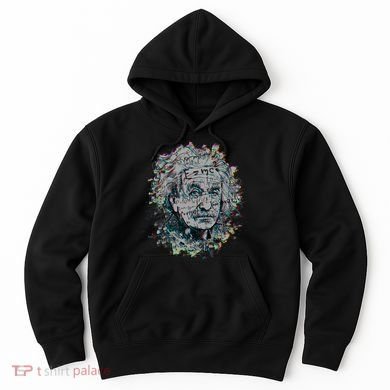 Einstein Paint Splatter Hoodie