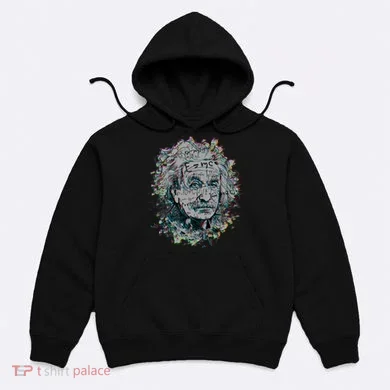 Einstein Paint Splatter Hoodie