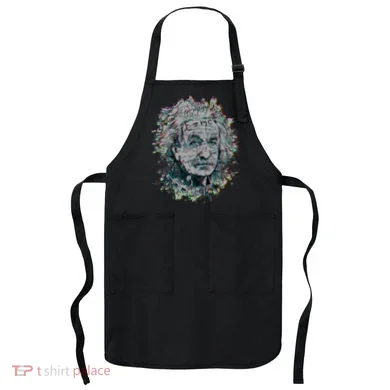 Einstein Paint Splatter Apron
