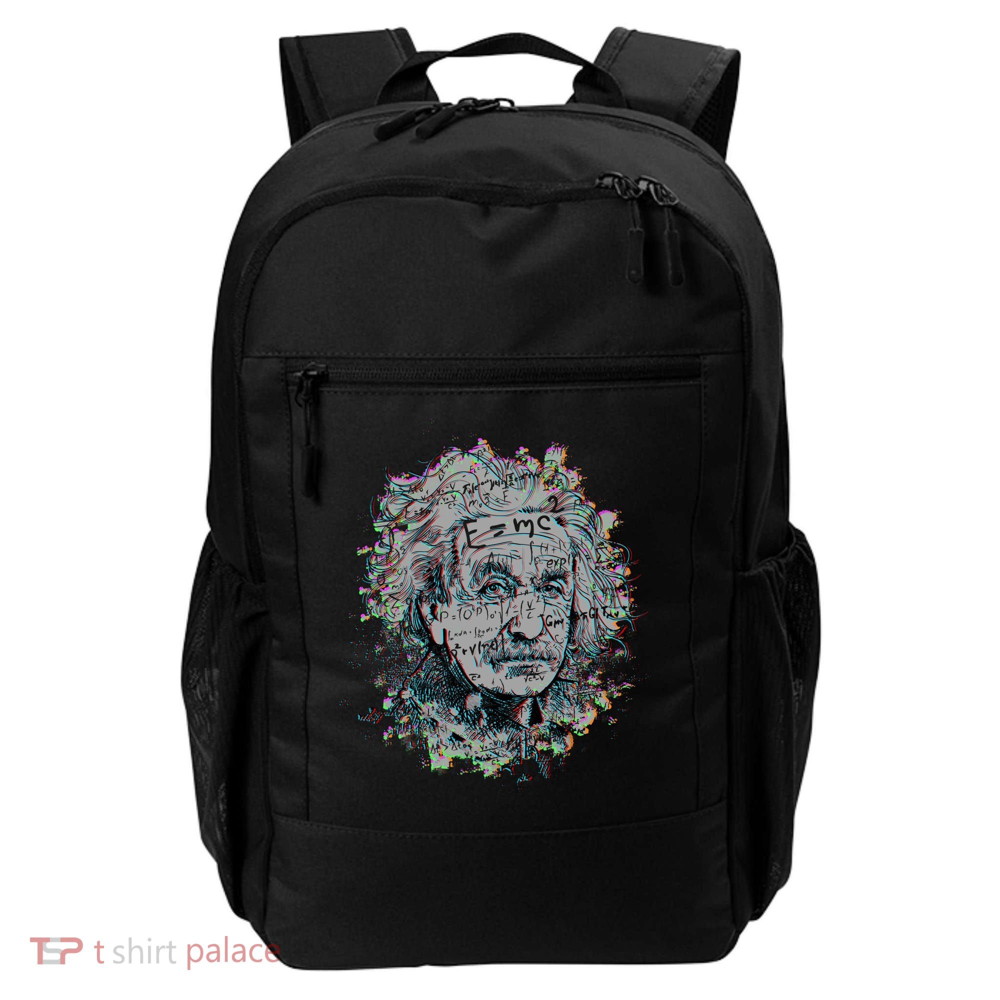 Einstein Paint Splatter Backpack