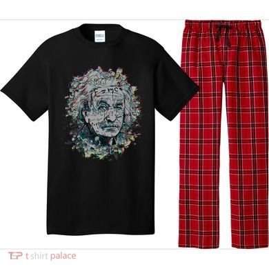 Einstein Paint Splatter Pajama Set