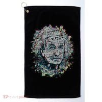 Einstein Paint Splatter Golf Towel thumb 0