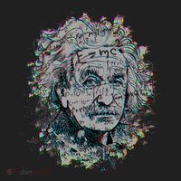 Einstein Paint Splatter Golf Towel thumb 3