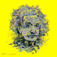 Einstein Paint Splatter USA-Made Doggie Bandana thumb 2
