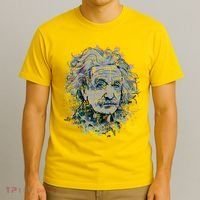 Einstein Paint Splatter T-Shirt thumb 3