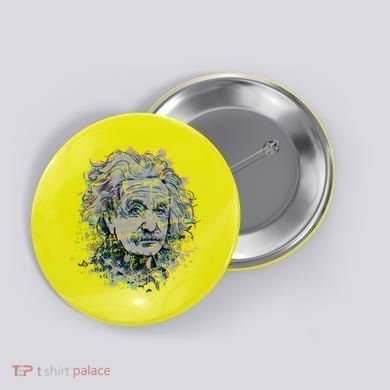 Einstein Paint Splatter Button