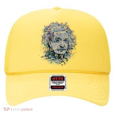 Einstein Paint Splatter Hat