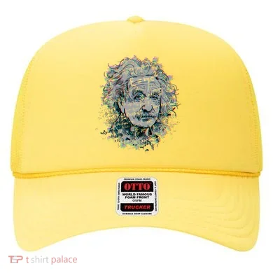 Einstein Paint Splatter Hat