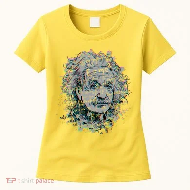 Einstein Paint Splatter Women's T-Shirt