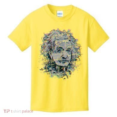 Einstein Paint Splatter Kids T-Shirt