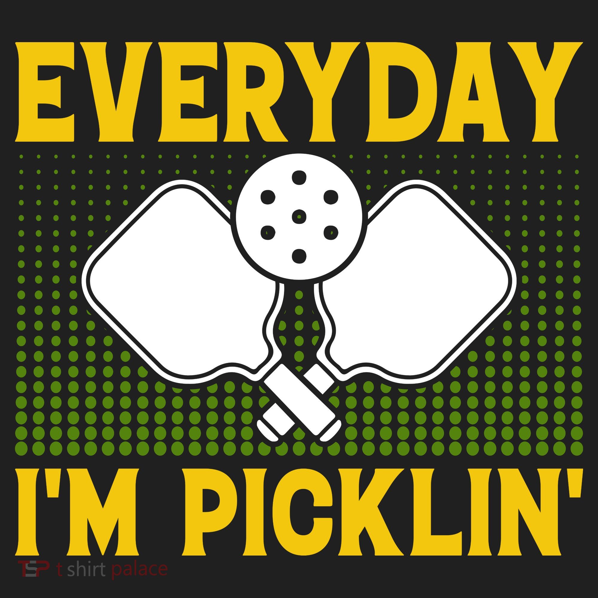 Everyday I'm Picklin' Paddle Pickleball Gift Beanie