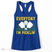 Everyday I'm Picklin' Paddle Pickleball Gift Women's Tank Top thumb 0