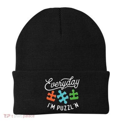 Everyday IM PuzzlN Puzzle Master Puzzler Beanie