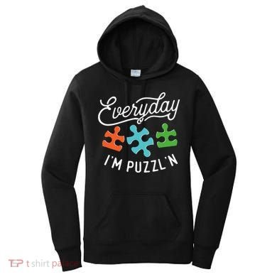 Everyday IM PuzzlN Puzzle Master Puzzler Women's Hoodie