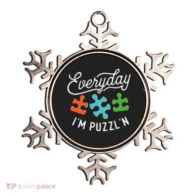 Everyday IM PuzzlN Puzzle Master Puzzler Ornament