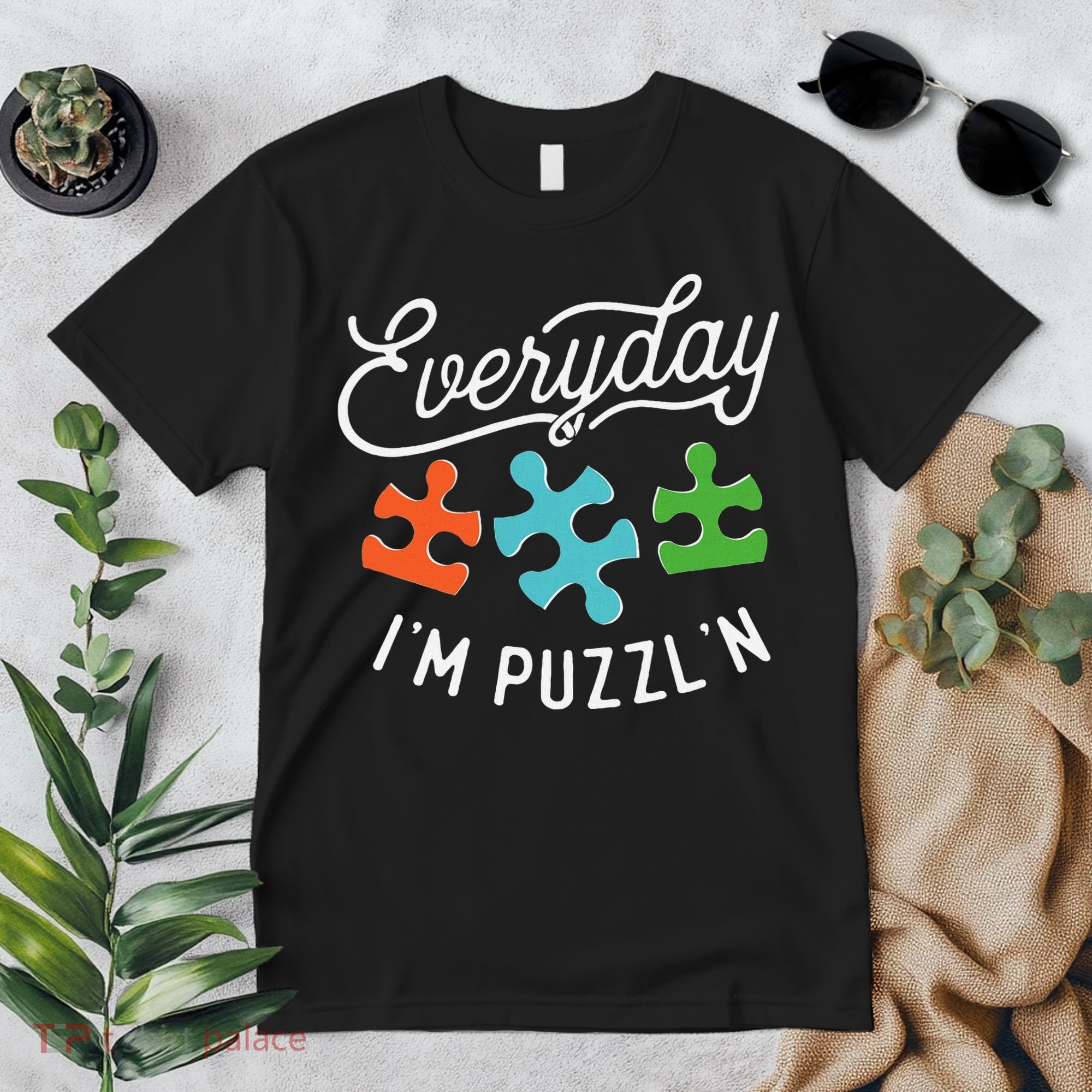 Everyday IM PuzzlN Puzzle Master Puzzler Premium T-Shirt