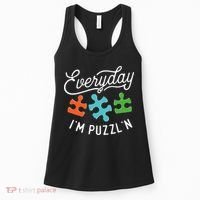 Everyday IM PuzzlN Puzzle Master Puzzler Women's Tank Top thumb 0