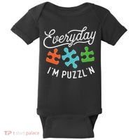 Everyday IM PuzzlN Puzzle Master Puzzler Baby Bodysuit thumb 0