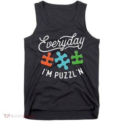 Everyday IM PuzzlN Puzzle Master Puzzler Tank Top