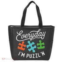 Everyday IM PuzzlN Puzzle Master Puzzler Tote Bag thumb 0