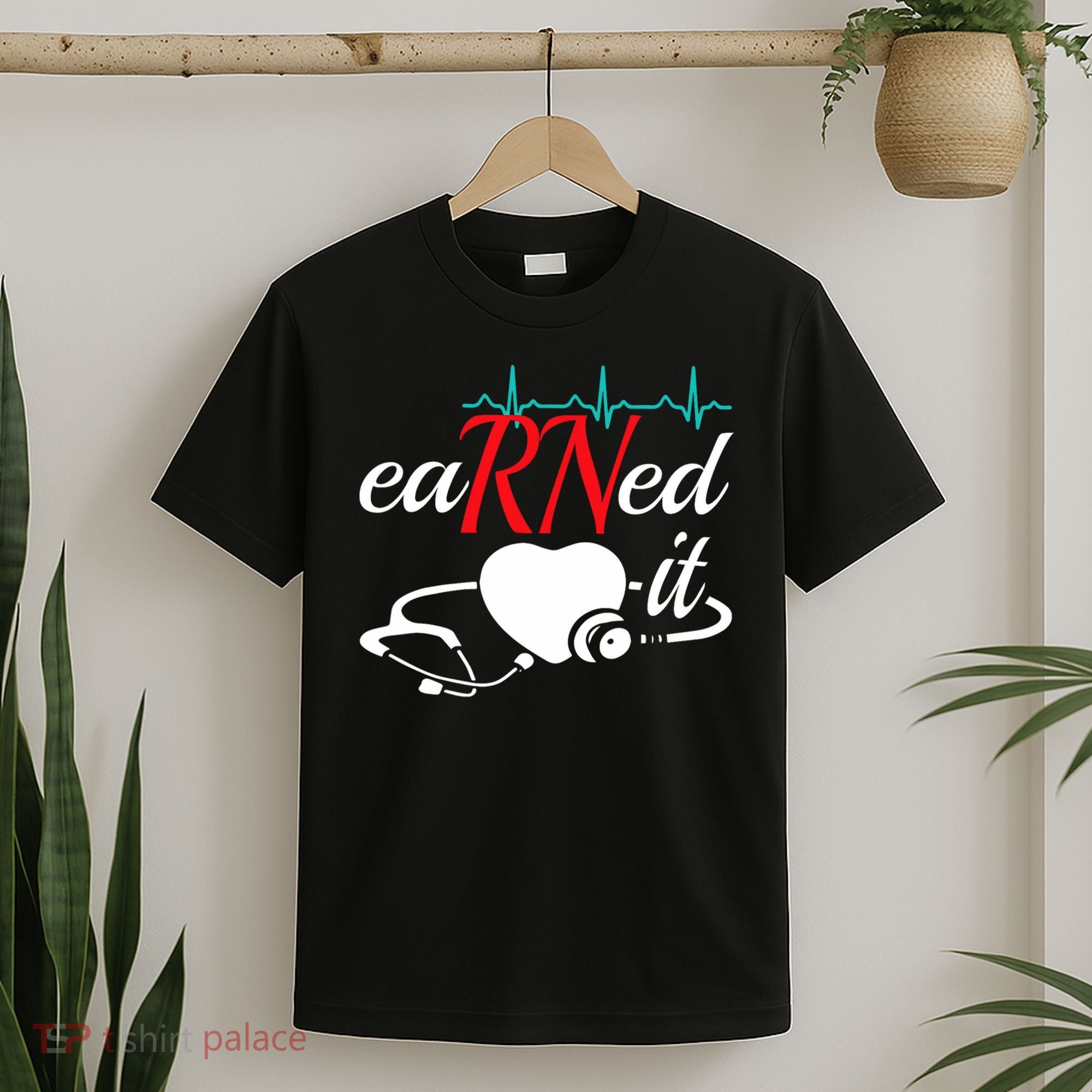 Earned It Rn Nurse Nursing Graduation T-Shirt