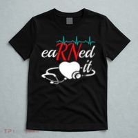 Earned It Rn Nurse Nursing Graduation T-Shirt thumb 5