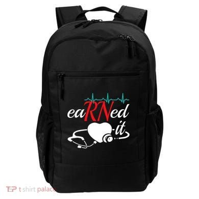 Earned It Rn Nurse Nursing Graduation Backpack