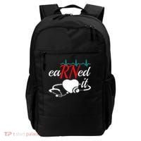 Earned It Rn Nurse Nursing Graduation Backpack thumb 0