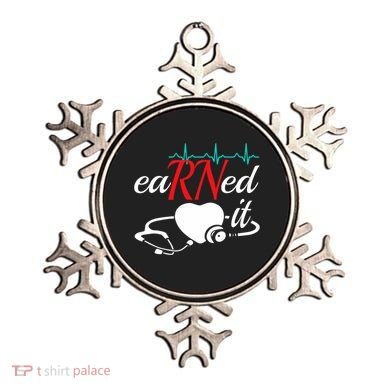 Earned It Rn Nurse Nursing Graduation Ornament