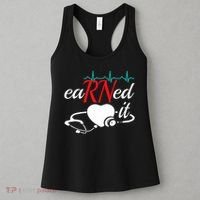 Earned It Rn Nurse Nursing Graduation Women's Tank Top thumb 3