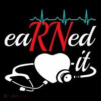 Earned It Rn Nurse Nursing Graduation Toddler Hoodie thumb 2