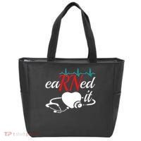 Earned It Rn Nurse Nursing Graduation Tote Bag thumb 0