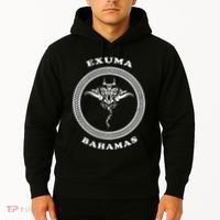 Exuma IslandsBahamas Retro Tribal Stingray Vacation Hoodie thumb 2