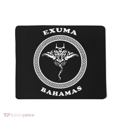 Exuma IslandsBahamas Retro Tribal Stingray Vacation Mousepad