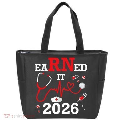 Earned It RN Registered Nurse 2026 Tote Bag
