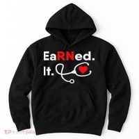 Earned It Rn Nursing Student Gifts For Women 2020 Hoodie thumb 0